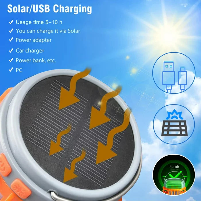 Multifunctional Solar camping Mosquito Killer Lamp