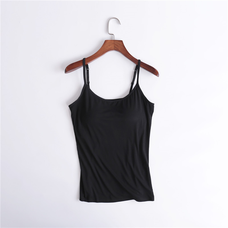 Cami Bra – Women’s Camisole With Built In Padded Bra Vest