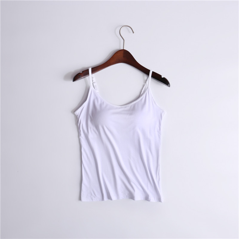 Cami Bra – Women’s Camisole With Built In Padded Bra Vest