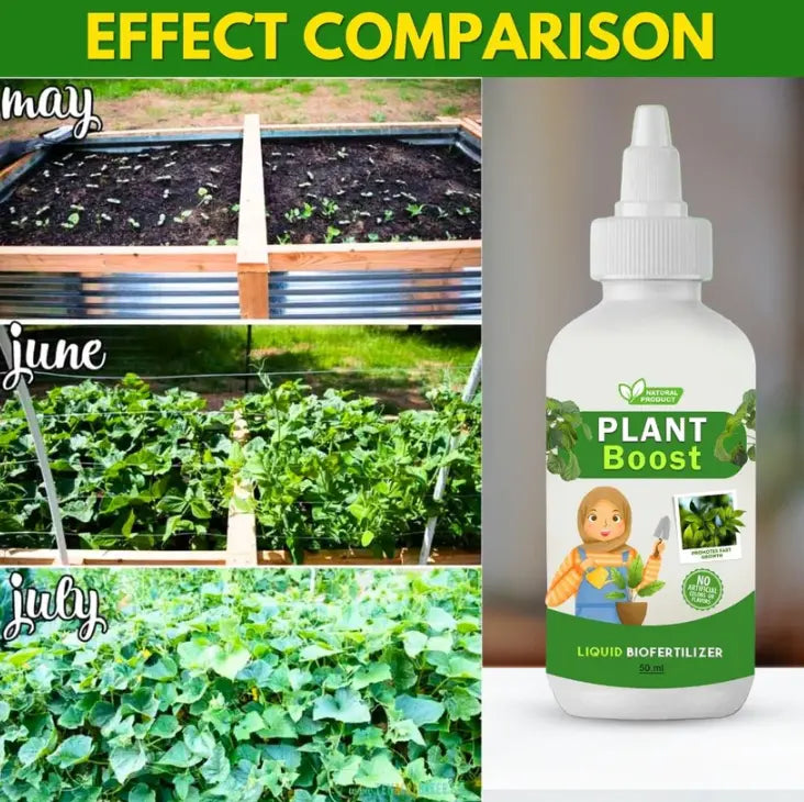 organic plant boost - faster growth & stronger roots buy 1 get 2 free ( 3 pcs )