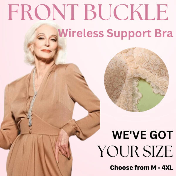 LAST DAY SALE 70% OFF – Zero Feel Lace Full Coverage Front Closure Bra