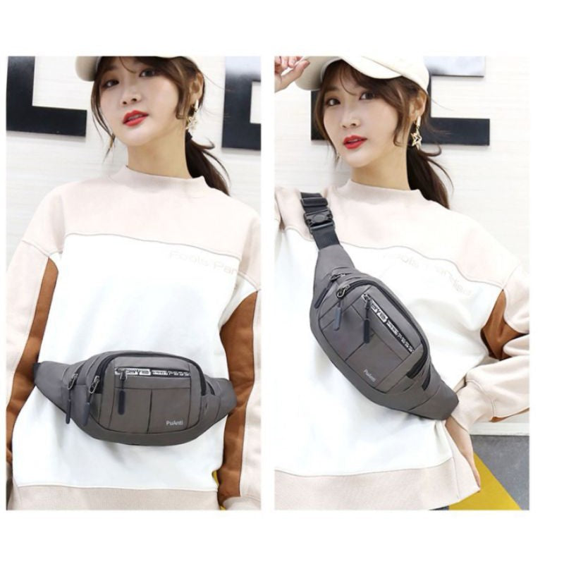Fashionable Korean Unisex Belt Bag: Versatile Waist Bag for Men and Women, with Chest and Sling