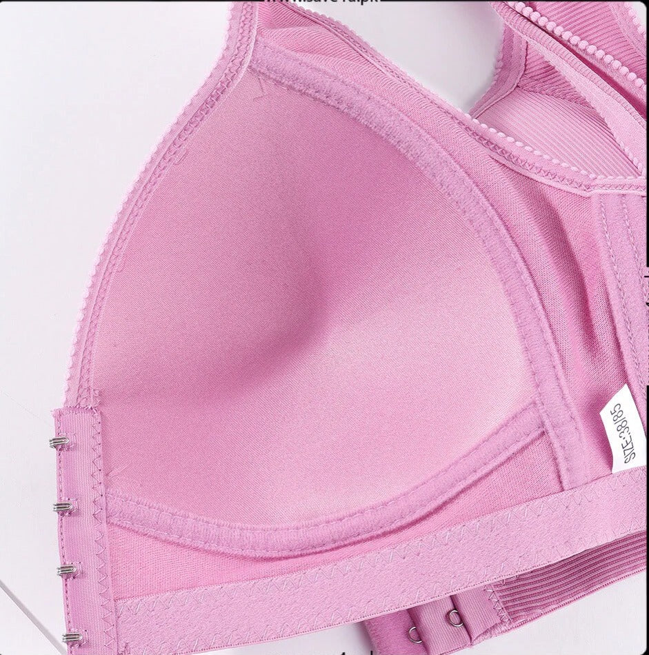 Soft Front Open Thin Padded Wireless Bra