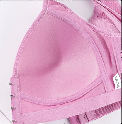 Soft Front Open Thin Padded Wireless Bra