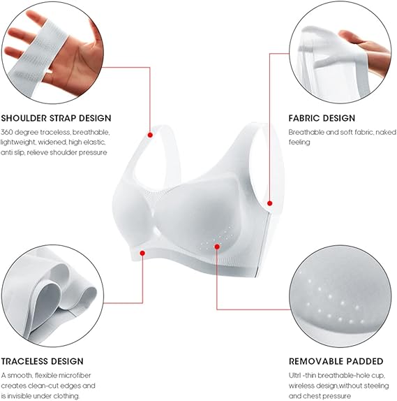 Women Ultra Thin Bras High Elasticity Ice Silk Traceless Underwear Non-wired Bra for Girls