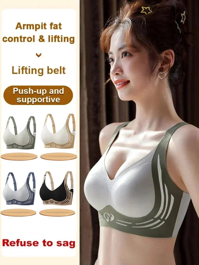 🎁Last Day 49% OFF - Wire-Free Top Support Bra👍No More Sagging Breasts