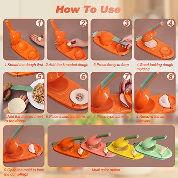 Dumpling Pressing Hand-made Small Skin Press Dumpling Dough Paste Mould Pressers