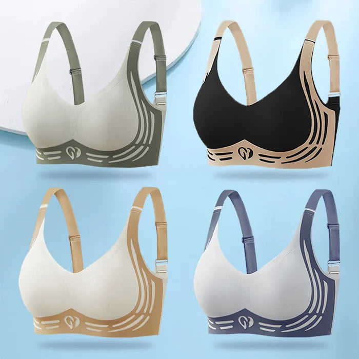 🎁Last Day 49% OFF - Wire-Free Top Support Bra👍No More Sagging Breasts