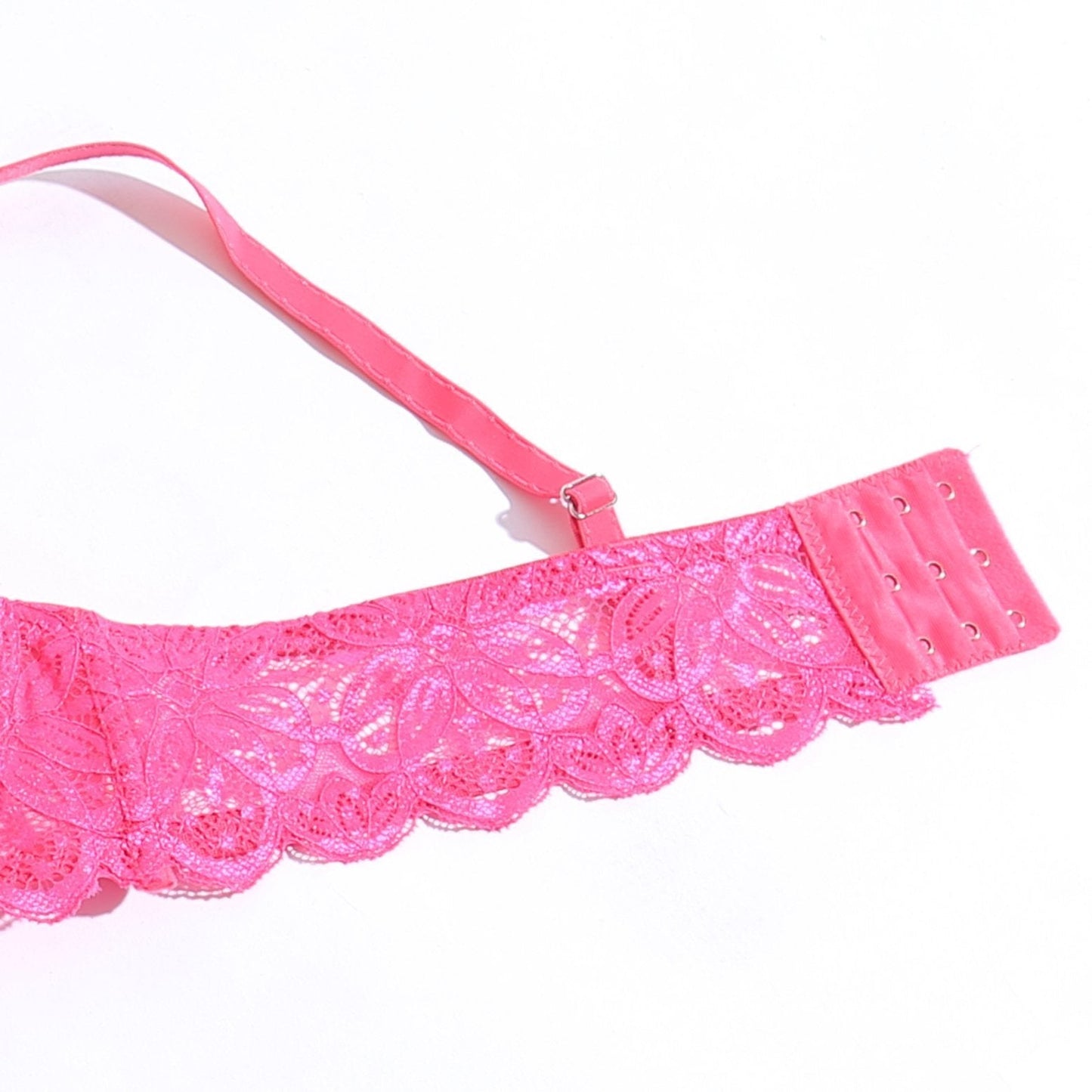 WOMEN LACE G-STRING PADDED BRA