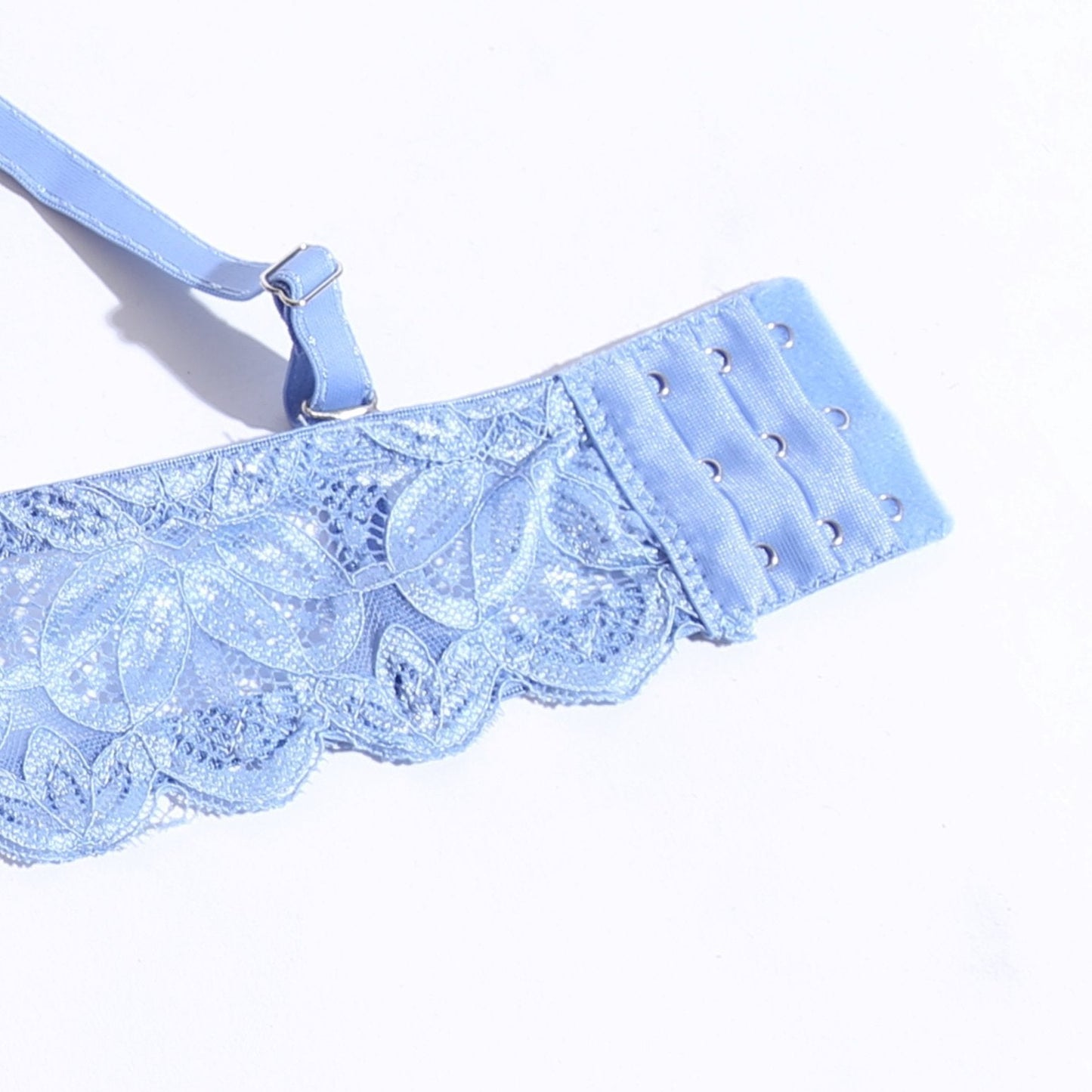 WOMEN LACE G-STRING PADDED BRA