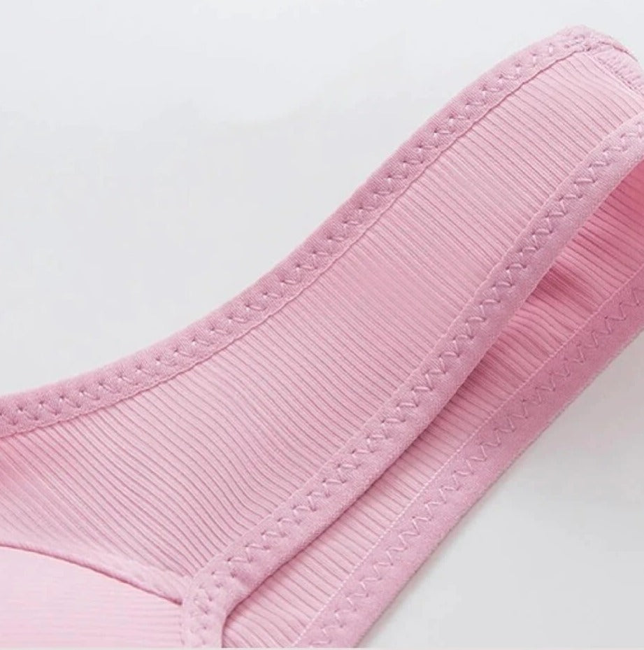 Soft Front Open Thin Padded Wireless Bra