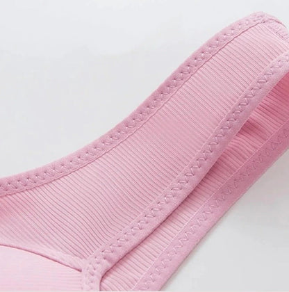 Soft Front Open Thin Padded Wireless Bra