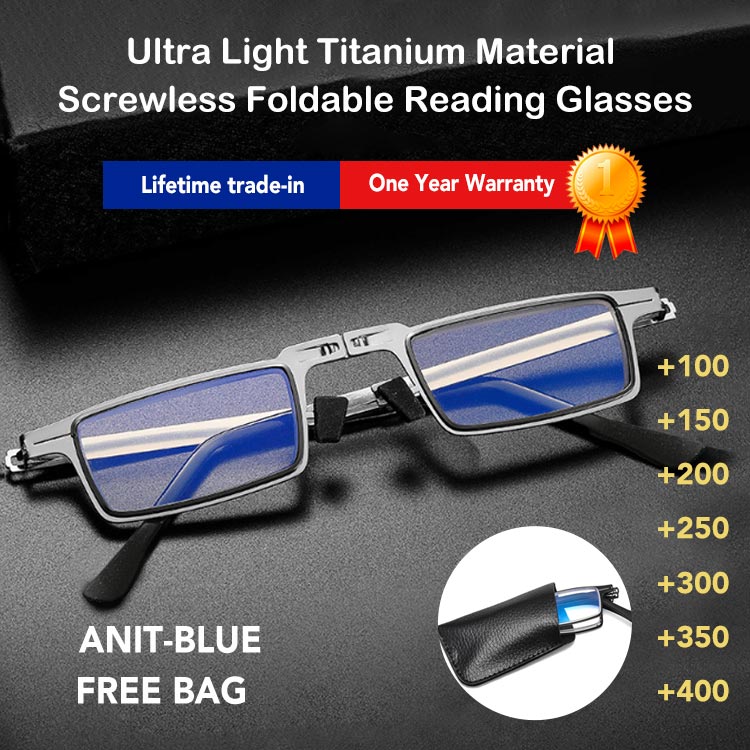 HOT SALE!  Ultra Light Titanium Reading Glasses