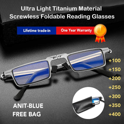 HOT SALE!  Ultra Light Titanium Reading Glasses