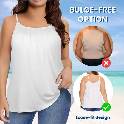Cami Bra – Women’s Camisole With Built In Padded Bra Vest