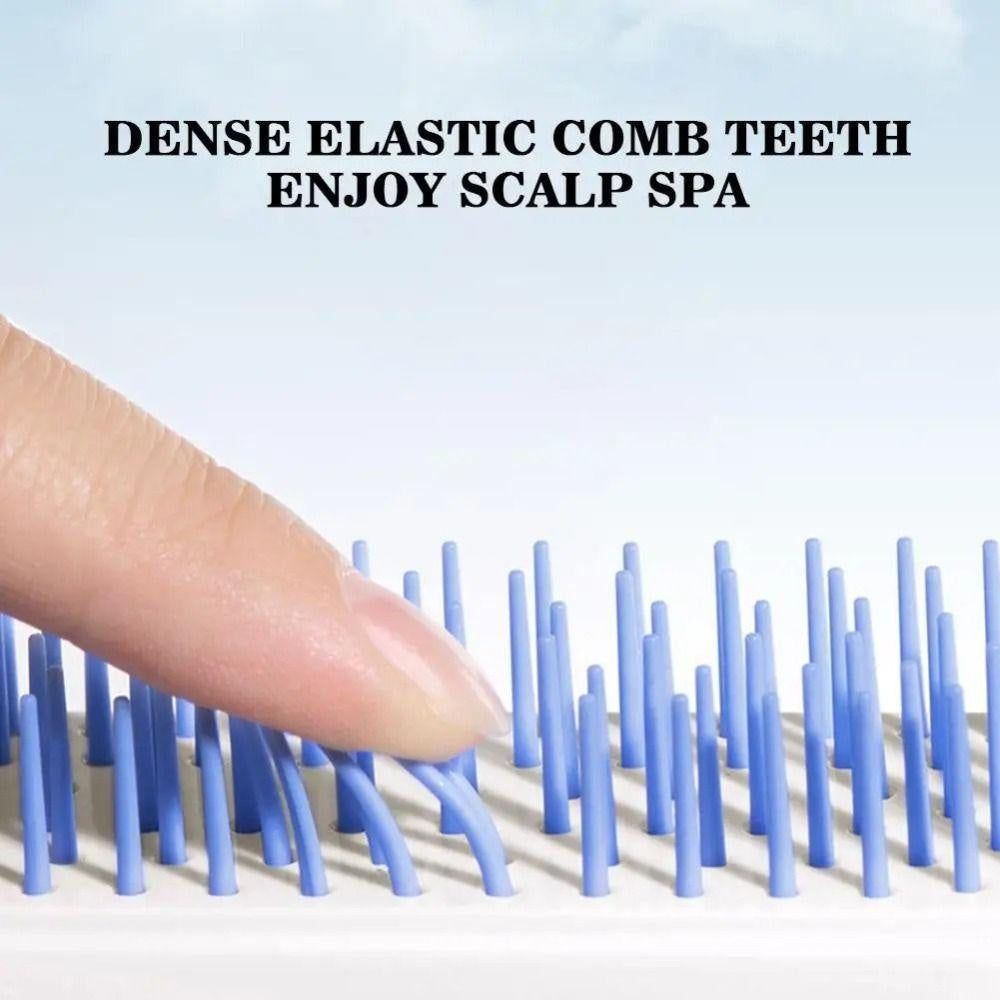 Easy Clean Volumizing Retractable Anti-static Hair Brush, Massager Comb, Self-cleaning, Hairdressing