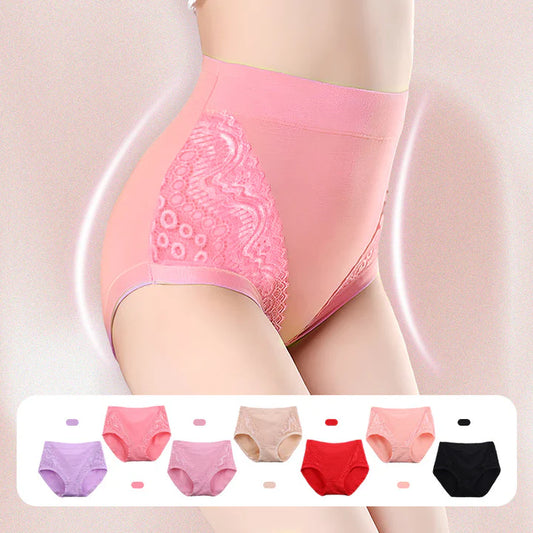 🔥Buy 1 get 2 free - 3 PCS🔥 Plus Size High Waist Leak Proof Cotton Panties