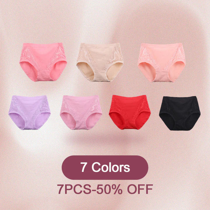🔥Buy 1 get 2 free - 3 PCS🔥 Plus Size High Waist Leak Proof Cotton Panties
