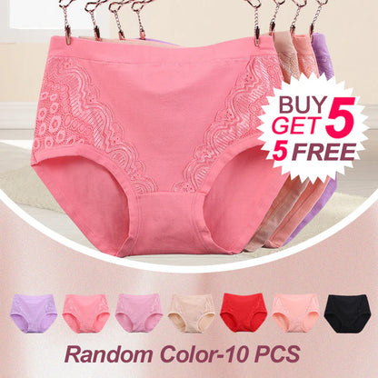 🔥Buy 1 get 2 free - 3 PCS🔥 Plus Size High Waist Leak Proof Cotton Panties