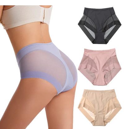🔥Buy 1 get 2 free🔥 High Waist Ice Silk Seamless Shaping Briefs